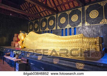 "Buddha statue, Wat Chedi Luang, Chiang Mai, Thailand, Asia" View Large Photo Image Stock Image - "Buddha statue, Wat Chedi Luang, Chiang Mai, Thailand, Asia". Fotosearch