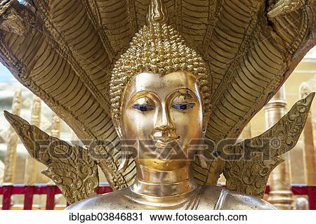 "Buddha statue, Wat Phra That Doi Suthep, Chiang Mai, Thailand, Asia" View Large Photo Image Stock Image - "Buddha statue, Wat Phra That Doi Suthep, Chiang Mai, Thailand, Asia". Fotosearch