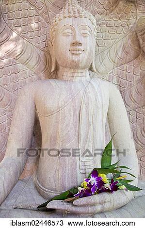 "Buddha statue with fresh flowers, in the temple complex of Wat Jedyod, Royal Temple, Changphuek, Chiang Mai, Thailand, Southeast Asia, Asia" View Large Photo Image Stock Image - "Buddha statue with fresh flowers, in the temple complex of Wat Jedyod, Royal Temple, Changphuek, Chiang Mai, Thailand, Southeast Asia, Asia". Fotosearch