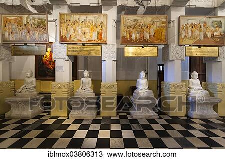 "Buddha statues in the Temple of the Sacred Tooth Relic, Sri Dalada Maligawa, Buddhist temple, Kandy, Central Province, Sri Lanka, Asia" View Large Photo Image Stock Image - "Buddha statues in the Temple of the Sacred Tooth Relic, Sri Dalada Maligawa, Buddhist temple, Kandy, Central Province, Sri Lanka, Asia". Fotosearch