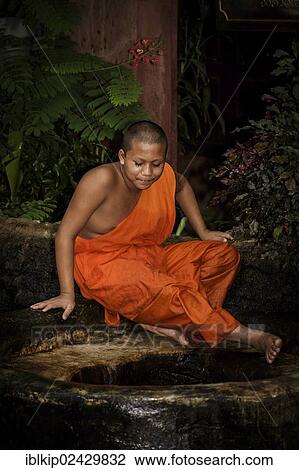 "Buddhist monk, Chiang Mai, Thailand, Asia" View Large Photo Image Stock Image - "Buddhist monk, Chiang Mai, Thailand, Asia". Fotosearch