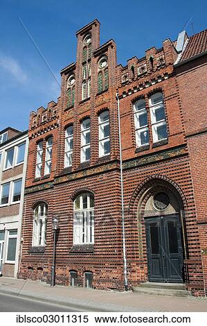 Stock Photography - "Building in the old town, Neue Sulze, Luneburg, Lower Saxony, Germany, Europe". Fotosearch