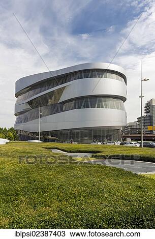 "Building of Mercedes-Benz Museum designed by UNStudio architects, Stuttgart, Baden-Wuerttemberg, Germany, Europe" View Large Photo Image Stock Image - "Building of Mercedes-Benz Museum designed by UNStudio architects, Stuttgart, Baden-Wuerttemberg, Germany, Europe". Fotosearch