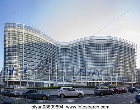 "Building of the European Commission, Brussels, Belgium, Europe" View Large Photo Image Picture - "Building of the European Commission, Brussels, Belgium, Europe". Fotosearch