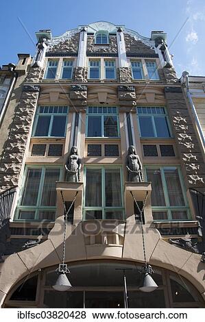 Stock Photo - "Building, Pikk 18, historic centre, Tallinn, Estonia, Baltic States, Europe". Fotosearch