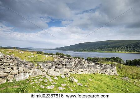"Building ruins and a monument along the historic Strathnaver Trail from the time of the Highland expulsion, called Highland Clearances, County of Sutherland, Scotland, United Kingdom, Europe" View Large Photo Image Stock Photograph - "Building ruins and a monument along the historic Strathnaver Trail from the time of the Highland expulsion, called Highland Clearances, County of Sutherland, Scotland, United Kingdom, Europe". Fotosearch