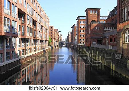 "Buildings along a channel, Speicherstadt district, Hamburg, Germany, Europe" View Large Photo Image Stock Image - "Buildings along a channel, Speicherstadt district, Hamburg, Germany, Europe". Fotosearch