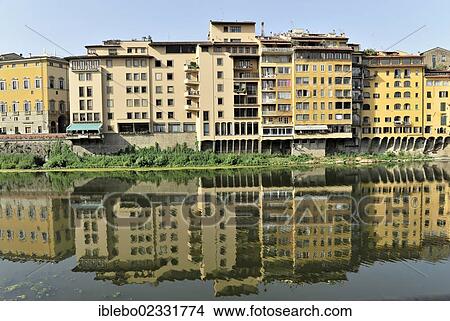 "Buildings along the Arno river, Florence, Tuscany, Italy, Europe" View Large Photo Image Picture - "Buildings along the Arno river, Florence, Tuscany, Italy, Europe". Fotosearch