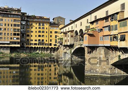 "Buildings along the Arno river with Ponte Vecchio, Florence, Tuscany, Italy, Europe" View Large Photo Image Stock Image - "Buildings along the Arno river with Ponte Vecchio, Florence, Tuscany, Italy, Europe". Fotosearch