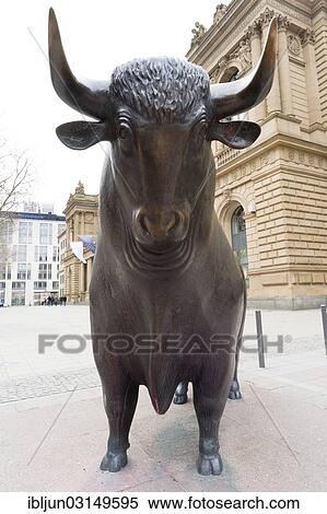 "Bull Sculpture by Reinhard Dachlauer on Boersenplatz, stock exchange square, Frankfurt am Main, Hesse, Germany, Europe" View Large Photo Image Stock Photography - "Bull Sculpture by Reinhard Dachlauer on Boersenplatz, stock exchange square, Frankfurt am Main, Hesse, Germany, Europe". Fotosearch