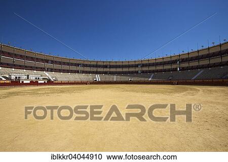 Stock Image - "Bullring, El Puerto de Santa Maria, Costa de la Luz, Andalusia, Spain, Europe". Fotosearch