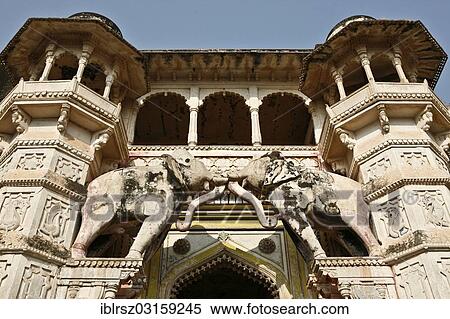 Stock Photography - "Bundi Palace, Bundi, Rajasthan, India, Asia". Fotosearch