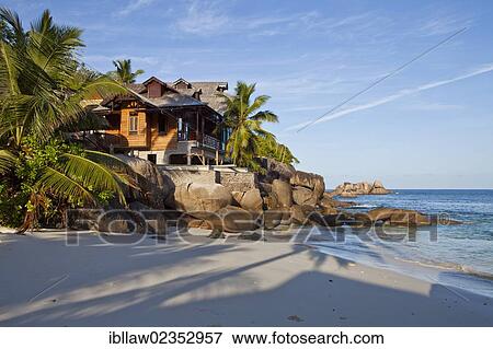 "Bungalow compex of Chez Batista, Anse Takamaka, Mahe Island, Seychelles, Africa, Indian Ocean, Africa" View Large Photo Image Stock Photo - "Bungalow compex of Chez Batista, Anse Takamaka, Mahe Island, Seychelles, Africa, Indian Ocean, Africa". Fotosearch