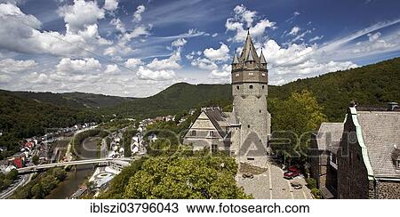 "Burg Altena Castle with the Lenne River, Altena, Sauerland region, North Rhine-Westphalia, Germany, Europe" View Large Photo Image Stock Image - "Burg Altena Castle with the Lenne River, Altena, Sauerland region, North Rhine-Westphalia, Germany, Europe". Fotosearch