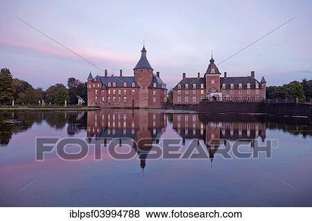 "Burg Anholt, moated castle, Isselburg, North Rhine-Westphalia, Germany, Europe" View Large Photo Image Stock Photo - "Burg Anholt, moated castle, Isselburg, North Rhine-Westphalia, Germany, Europe". Fotosearch