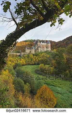 Burg Eltz castle, a Ganerbenburg shared by several families, Muenstermaifeld, Wierschem, Rhineland-Palatinate, Germany, Europe View Large Photo Image Stock Image - Burg Eltz castle, a Ganerbenburg shared by several families, Muenstermaifeld, Wierschem, Rhineland-Palatinate, Germany, Europe. Fotosearch