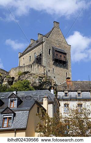 "Burg Fels Castle, 11th century, Larochette, Fels or Fiels, Grand Duchy of Luxembourg, Europe, PublicGround" View Large Photo Image Stock Photograph - "Burg Fels Castle, 11th century, Larochette, Fels or Fiels, Grand Duchy of Luxembourg, Europe, PublicGround". Fotosearch