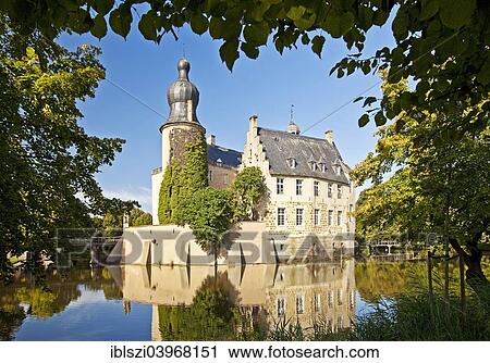 "Burg Gemen Castle, moated castle, Borken, Munsterland, North Rhine-Westphalia, Germany, Europe" View Large Photo Image Stock Image - "Burg Gemen Castle, moated castle, Borken, Munsterland, North Rhine-Westphalia, Germany, Europe". Fotosearch
