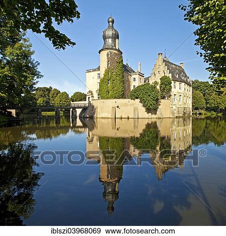 "Burg Gemen Castle, moated castle, Borken, Munsterland, North Rhine-Westphalia, Germany, Europe" View Large Photo Image Stock Photo - "Burg Gemen Castle, moated castle, Borken, Munsterland, North Rhine-Westphalia, Germany, Europe". Fotosearch