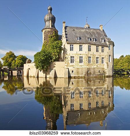 "Burg Gemen Castle, moated castle, Borken, Munsterland, North Rhine-Westphalia, Germany, Europe" View Large Photo Image Stock Photo - "Burg Gemen Castle, moated castle, Borken, Munsterland, North Rhine-Westphalia, Germany, Europe". Fotosearch