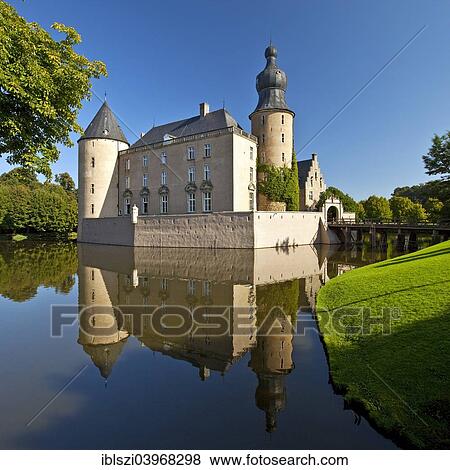 "Burg Gemen Castle, moated castle, Borken, Munsterland, North Rhine-Westphalia, Germany, Europe" View Large Photo Image Stock Photo - "Burg Gemen Castle, moated castle, Borken, Munsterland, North Rhine-Westphalia, Germany, Europe". Fotosearch