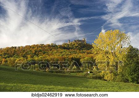 "Burg Hohenzollern Castle, Hechingen, Swabian Alb, Baden-Wuerttemberg, Germany, Europe" View Large Photo Image Stock Photo - "Burg Hohenzollern Castle, Hechingen, Swabian Alb, Baden-Wuerttemberg, Germany, Europe". Fotosearch