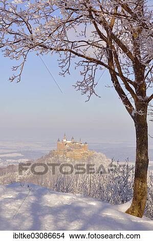 "Burg Hohenzollern Castle in winter, Hechingen, Zollernalb, Schwabische Alb, Baden-Wurttemberg, Germany, Europe" View Large Photo Image Picture - "Burg Hohenzollern Castle in winter, Hechingen, Zollernalb, Schwabische Alb, Baden-Wurttemberg, Germany, Europe". Fotosearch