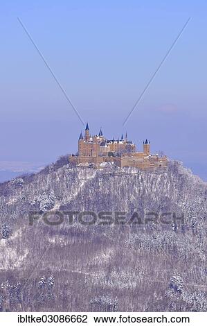 "Burg Hohenzollern Castle in winter, Hechingen, Zollernalb, Schwabische Alb, Baden-Wurttemberg, Germany, Europe" View Large Photo Image Stock Image - "Burg Hohenzollern Castle in winter, Hechingen, Zollernalb, Schwabische Alb, Baden-Wurttemberg, Germany, Europe". Fotosearch
