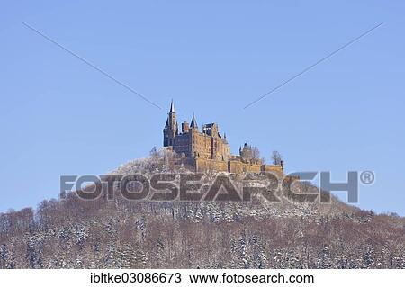 "Burg Hohenzollern Castle in winter, Hechingen, Zollernalb, Schwabische Alb, Baden-Wurttemberg, Germany, Europe" View Large Photo Image Stock Image - "Burg Hohenzollern Castle in winter, Hechingen, Zollernalb, Schwabische Alb, Baden-Wurttemberg, Germany, Europe". Fotosearch