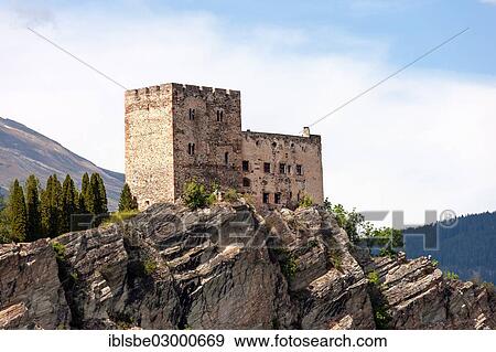 "Burg Laudegg Castle, castle ruins at Ladis, slate rocks, Samnaun Group, Upper Inn Valley, Tyrol, Austria, Europe" View Large Photo Image Stock Photo - "Burg Laudegg Castle, castle ruins at Ladis, slate rocks, Samnaun Group, Upper Inn Valley, Tyrol, Austria, Europe". Fotosearch