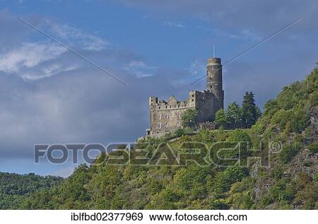 "Burg Maus Castle, St. Goarshausen, Rhineland-Palatinate, Germany, Europe" View Large Photo Image Stock Photo - "Burg Maus Castle, St. Goarshausen, Rhineland-Palatinate, Germany, Europe". Fotosearch