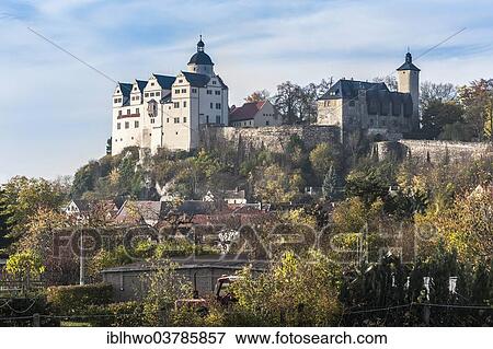 "Burg Ranis Castle with Ranis town, autumn mood, Ranis, Thuringia, Germany, Europe" View Large Photo Image Stock Photo - "Burg Ranis Castle with Ranis town, autumn mood, Ranis, Thuringia, Germany, Europe". Fotosearch