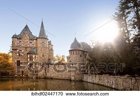 "Burg Satzvey, a medieval moated castle, Mechernich, North Rhine-Westphalia, Germany, Europe" View Large Photo Image Stock Image - "Burg Satzvey, a medieval moated castle, Mechernich, North Rhine-Westphalia, Germany, Europe". Fotosearch