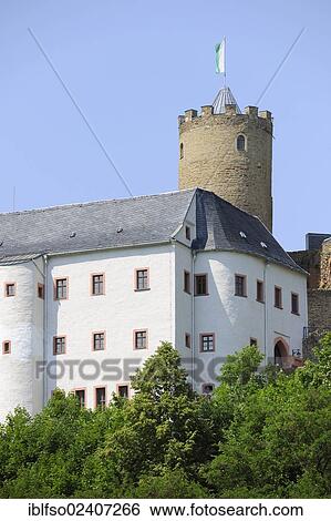 Stock Photograph - "Burg Scharfenstein Castle, Scharfenstein near Drebach, Saxony, Germany, Europe". Fotosearch