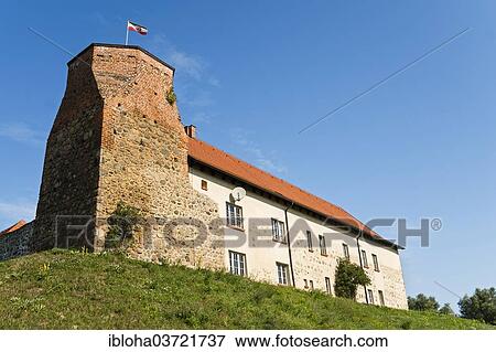 Stock Photo - "Burg Wesenberg Castle, Wesenberg, Mecklenburg-Western Pomerania, Germany, Europe". Fotosearch