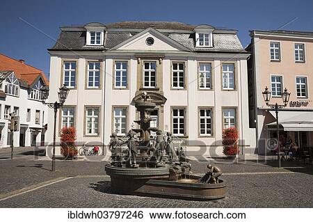 "Burgerbrunnen fountain at the town hall square, Lippstadt, North Rhine-Westphalia, Germany, Europe" View Large Photo Image Stock Photograph - "Burgerbrunnen fountain at the town hall square, Lippstadt, North Rhine-Westphalia, Germany, Europe". Fotosearch