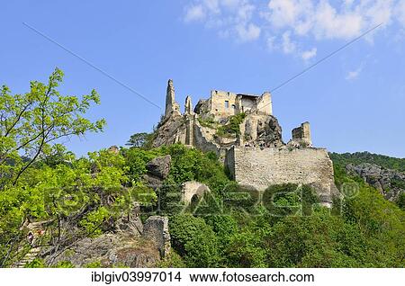 "Burgruine Durnstein castle ruin, Durnstein, Wachau, Lower Austria, Austria, Europe" View Large Photo Image Picture - "Burgruine Durnstein castle ruin, Durnstein, Wachau, Lower Austria, Austria, Europe". Fotosearch