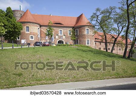 Stock Photo - "BurgÂ Eisenhardt castle, Bad Belzig, Brandenburg, Germany, Europe". Fotosearch