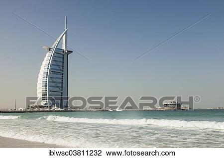 "Burj al Arab Hotel, Dubai, United Arab Emirates, Asia" View Large Photo Image Stock Image - "Burj al Arab Hotel, Dubai, United Arab Emirates, Asia". Fotosearch