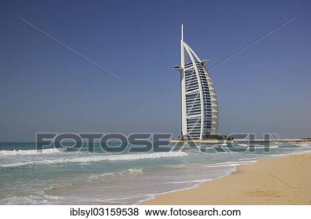 "Burj Al Arab luxury hotel, Jumeirah Beach, Burj al Arab, Dubai, United Arab Emirates, Asia" View Large Photo Image Stock Photo - "Burj Al Arab luxury hotel, Jumeirah Beach, Burj al Arab, Dubai, United Arab Emirates, Asia". Fotosearch