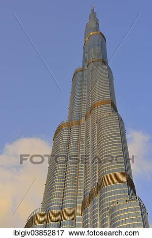 Stock Photo - "Burj Khalifa, 828 m, Downtown, Dubai, United Arab Emirates, Asia". Fotosearch