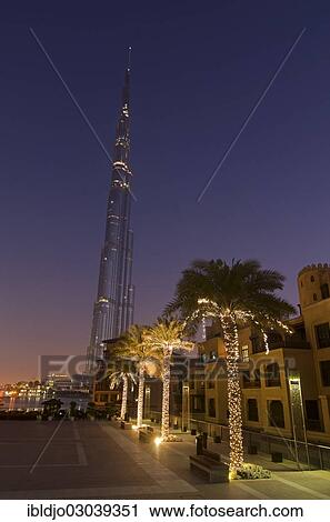 "Burj Khalifa, also known as Burj Dubai, at dawn, the tallest building in the world, Emirate of Dubai, United Arab Emirates, Asia" View Large Photo Image Stock Image - "Burj Khalifa, also known as Burj Dubai, at dawn, the tallest building in the world, Emirate of Dubai, United Arab Emirates, Asia". Fotosearch