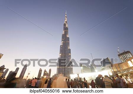 "Burj Khalifa at the blue hour, Dubai, Emirate of Dubai, United Arab Emirates, Asia" View Large Photo Image Stock Photograph - "Burj Khalifa at the blue hour, Dubai, Emirate of Dubai, United Arab Emirates, Asia". Fotosearch