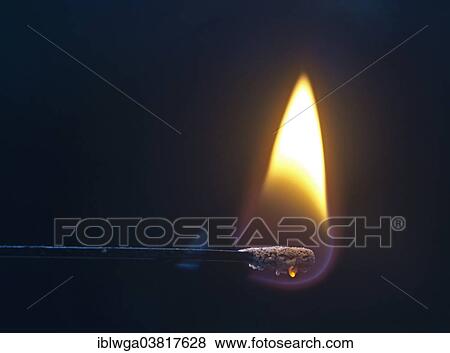 Burning match View Large Photo Image Stock Photo - Burning match. Fotosearch