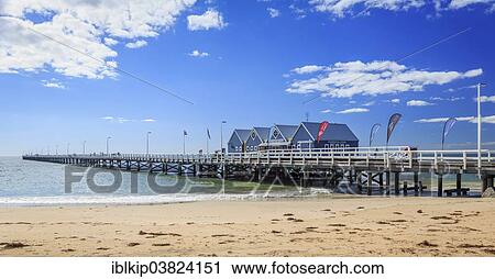 Stock Image - "Busselton Jetty, Busselton, Western Australia, Australia, Oceania". Fotosearch