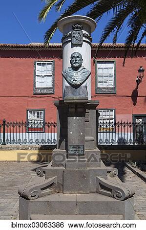 "Bust of Adolfo Perez Cabrera Y Pinto, 1855 - 1926, in the historic old town of San Cristobal de La Laguna, San Cristobal de La Laguna, La Laguna, Tenerife, Canary Islands, Spain, Europe" View Large Photo Image Stock Photograph - "Bust of Adolfo Perez Cabrera Y Pinto, 1855 - 1926, in the historic old town of San Cristobal de La Laguna, San Cristobal de La Laguna, La Laguna, Tenerife, Canary Islands, Spain, Europe". Fotosearch