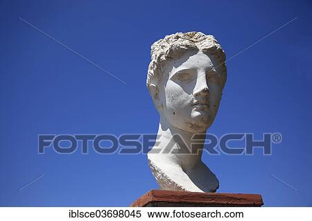 "Bust of Apollo in the ruins of the ancient city of Butrint, UNESCO World Cultural Heritage Site, Butrint, near Saranda, Vlore County, Albania, Europe" View Large Photo Image Stock Photography - "Bust of Apollo in the ruins of the ancient city of Butrint, UNESCO World Cultural Heritage Site, Butrint, near Saranda, Vlore County, Albania, Europe". Fotosearch