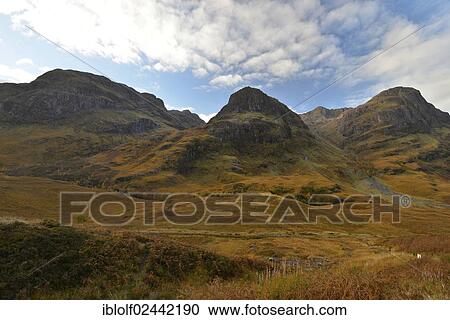 "Buttresses of Bidean nam Bian, Glencoe Scottish Highlands, Scotland, United Kingdom, Europe" View Large Photo Image Stock Image - "Buttresses of Bidean nam Bian, Glencoe Scottish Highlands, Scotland, United Kingdom, Europe". Fotosearch