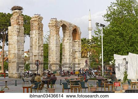 "Byzantine aqueduct in the city centre, Selcuk, Izmir Province, Aegean Region, Turkey, Asia" View Large Photo Image Picture - "Byzantine aqueduct in the city centre, Selcuk, Izmir Province, Aegean Region, Turkey, Asia". Fotosearch