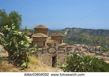 Stock Image - "Byzantine church Cattolica of Stilo, Stilo, Calabria, Italy, Europe". Fotosearch